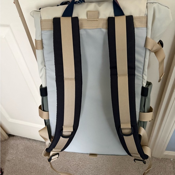 Topo Designs Custom New Belgium Backpack - Cream and Green - Picture 2 of 2